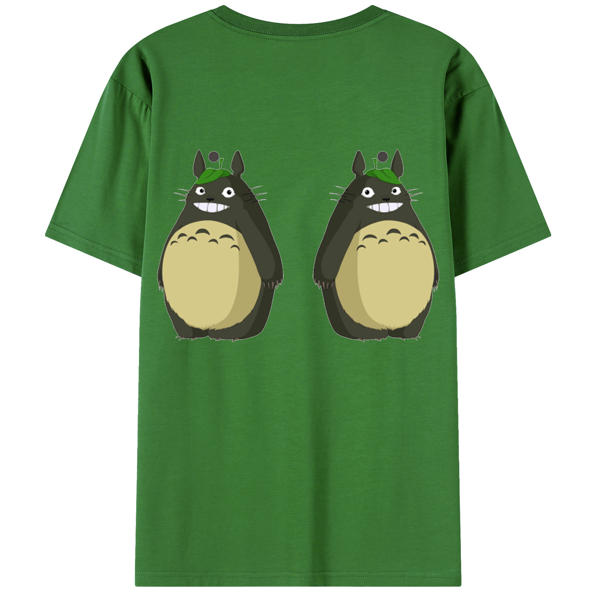 （画像用） となりのトトロ 草壁メイ 草壁サツキ My Neighbor Totoro Satsuki Kusakabe Mei Kusakabe レディース半袖Tシャツ(バックプリント)